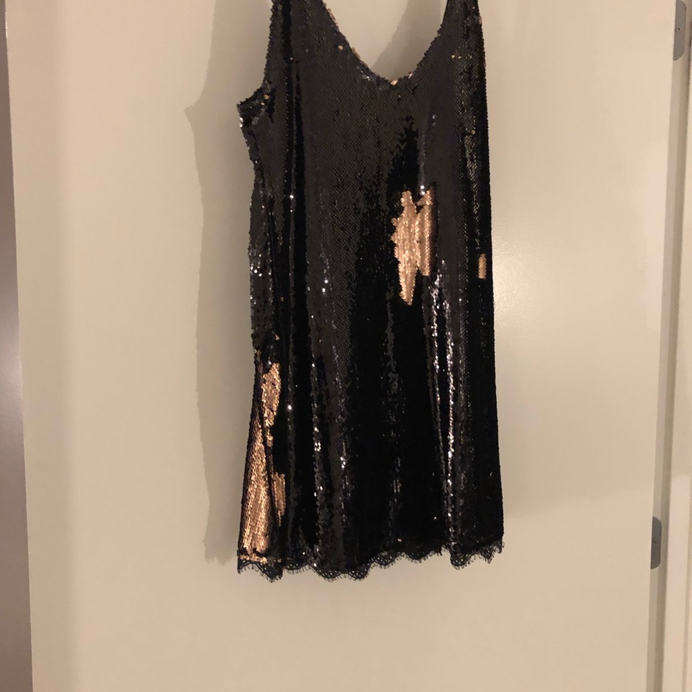 Free People sequin mini dress